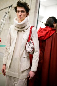 Backstage at Sunnei Men's Fall 2020