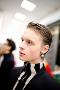 Backstage at Sunnei Men's Fall 2020