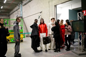 Backstage at Sunnei Men's Fall 2020