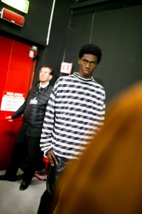 Backstage at Sunnei Men's Fall 2020