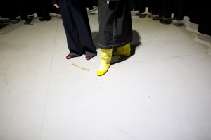 Backstage at Sunnei Men's Fall 2020