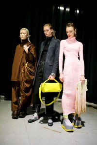 Backstage at Sunnei Men's Fall 2020