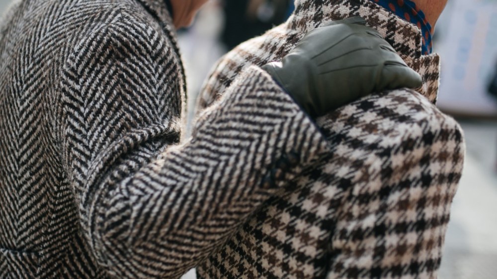 The scene at Pitti Uomo 97.