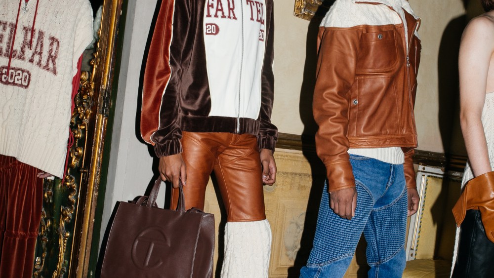 Backstage at Telfar Men's Fall 2020
