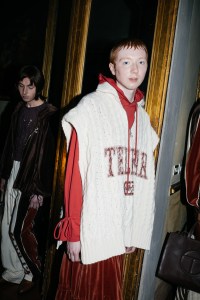 Backstage at Telfar Men's Fall 2020