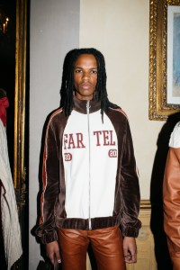Backstage at Telfar Men's Fall 2020