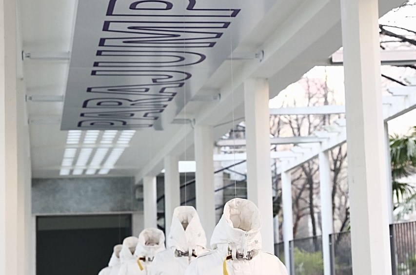 The Parajumpers event during Milan Fashion Week.