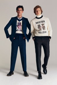 Looks from Viktor & Rolf’s Mister Mister line.