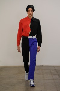 Xander Zhou LFW Men's Fall 2020, photographed in London on 05 January 2020
