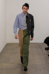 Xander Zhou LFW Men's Fall 2020, photographed in London on 05 January 2020