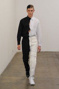 Xander Zhou LFW Men's Fall 2020, photographed in London on 05 January 2020