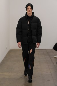 Xander Zhou LFW Men's Fall 2020, photographed in London on 05 January 2020