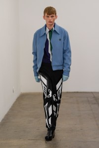 Xander Zhou LFW Men's Fall 2020, photographed in London on 05 January 2020