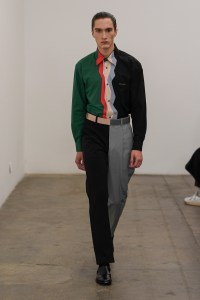 Xander Zhou LFW Men's Fall 2020, photographed in London on 05 January 2020