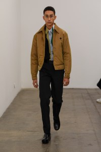 Xander Zhou LFW Men's Fall 2020, photographed in London on 05 January 2020