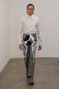 Xander Zhou LFW Men's Fall 2020, photographed in London on 05 January 2020