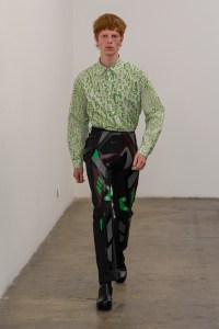 Xander Zhou LFW Men's Fall 2020, photographed in London on 05 January 2020