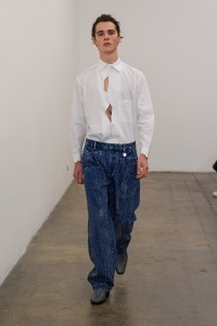Xander Zhou LFW Men's Fall 2020, photographed in London on 05 January 2020