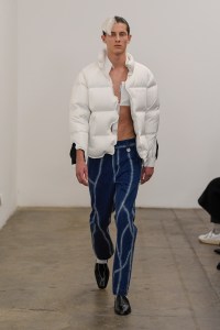 Xander Zhou LFW Men's Fall 2020, photographed in London on 05 January 2020