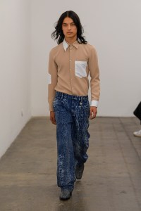 Xander Zhou LFW Men's Fall 2020, photographed in London on 05 January 2020