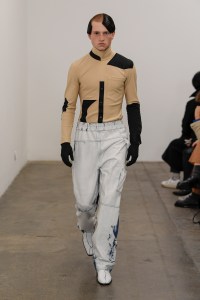 Xander Zhou LFW Men's Fall 2020, photographed in London on 05 January 2020