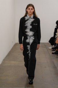Xander Zhou LFW Men's Fall 2020, photographed in London on 05 January 2020