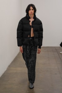 Xander Zhou LFW Men's Fall 2020, photographed in London on 05 January 2020