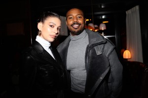 Camila Morrone and Michael B. Jordan