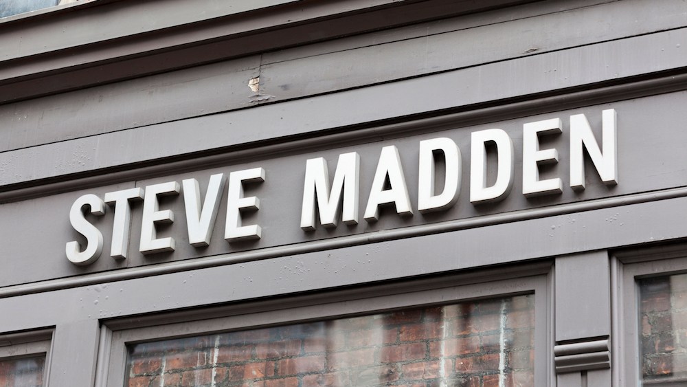 Steve Madden's guidance for FY20 was lower than the year before as a result of headwinds related to coronavirus supply problems and the termination of Kate Spade's footwear license