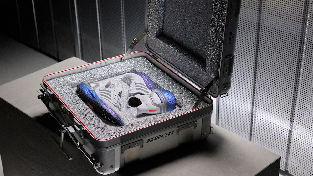 On a March NASA ISS space mission, Adidas will study manufacturing methods like 3D printing and the effect of microgravity on footwear foam.
