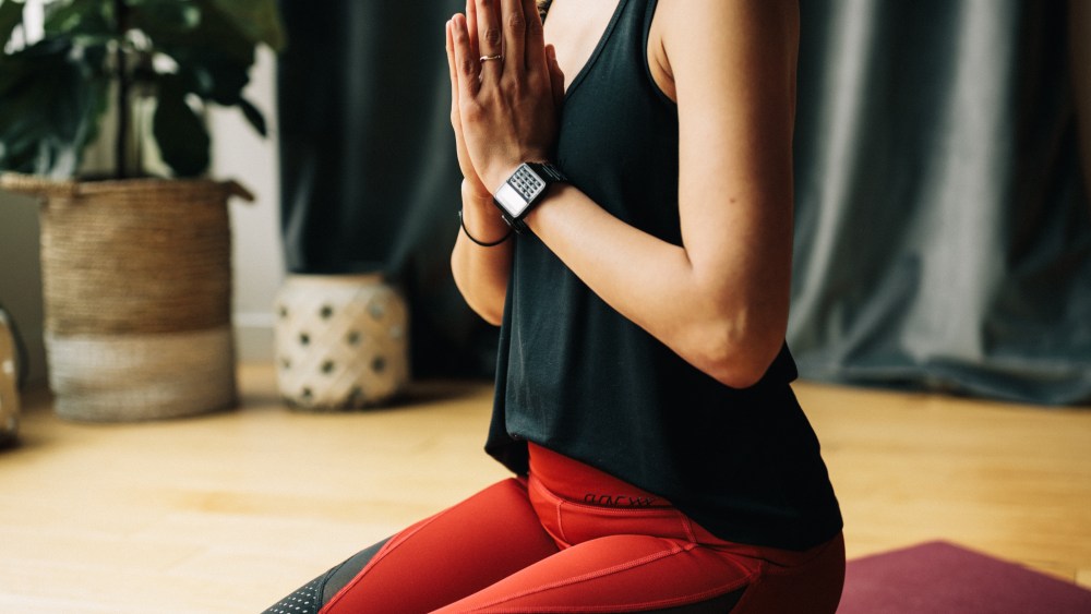 A look from the Rhone women's capsule collection.