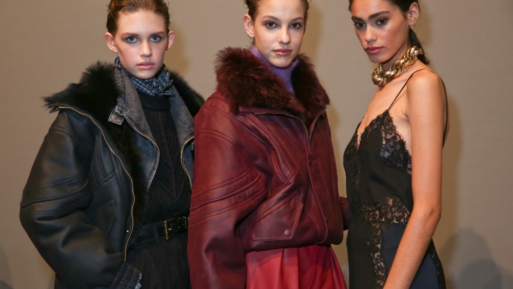 Backstage at Alberta Ferretti RTW Fall 2020