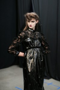 Backstage at Anna Sui RTW Fall 2020