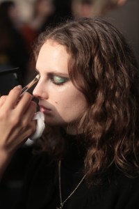 Backstage at Anna Sui RTW Fall 2020
