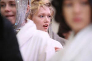 Backstage at Area RTW Fall 2020