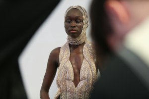 Backstage at Area RTW Fall 2020
