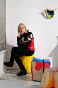 Arlene Schechet in her studio.