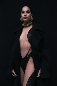Backstage at Mugler RTW Fall 2020