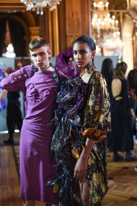 Backstage at Andreas Kronthaler for Vivienne Westwood RTW Fall 2020
