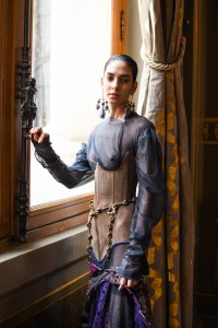 Backstage at Andreas Kronthaler for Vivienne Westwood RTW Fall 2020