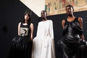 Backstage at Ann Demeulemeester RTW Fall 2020