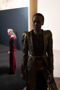 Backstage at Ann Demeulemeester RTW Fall 2020