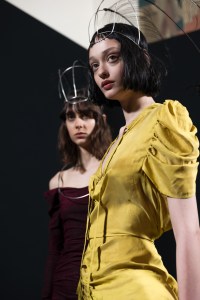 Backstage at Ann Demeulemeester RTW Fall 2020