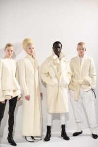 Backstage at Haider Ackermann RTW Fall 2020