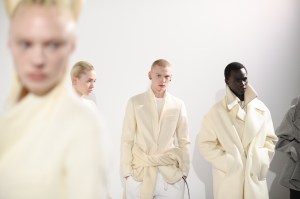 Backstage at Haider Ackermann RTW Fall 2020