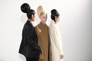 Backstage at Haider Ackermann RTW Fall 2020