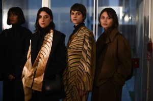 Backstage at Lemaire RTW Fall 2020