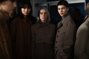 Backstage at Lemaire RTW Fall 2020
