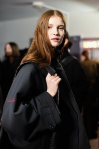 Backstage at Lemaire RTW Fall 2020