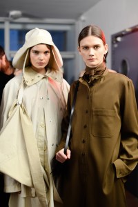 Backstage at Lemaire RTW Fall 2020